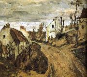 Paul Cezanne Village de sac Sweden oil painting reproduction